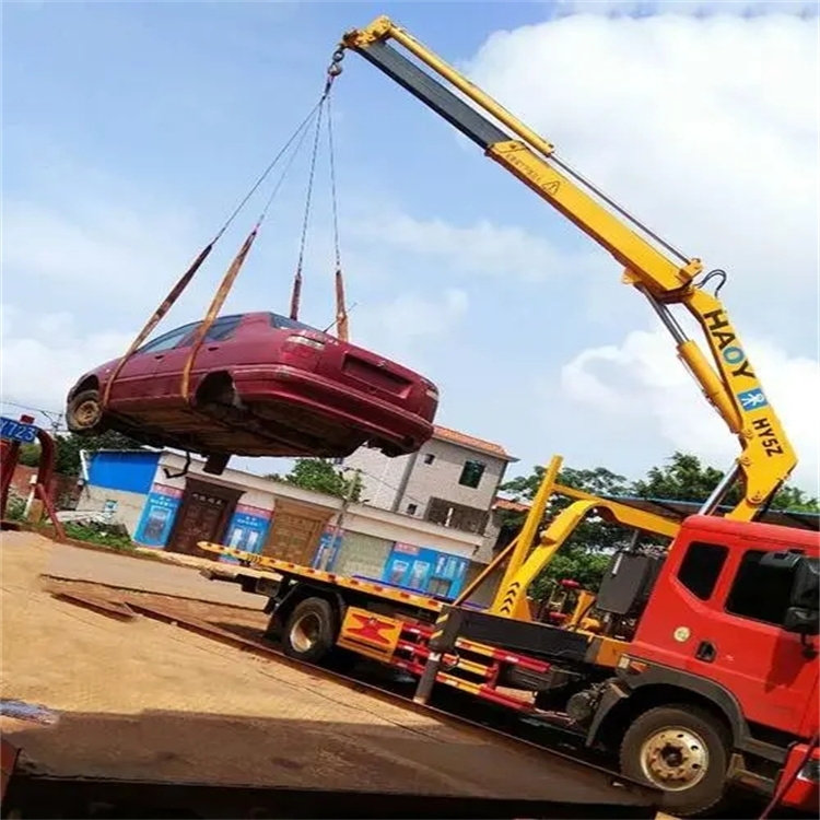 靖江吊车救援小汽车怎么吊