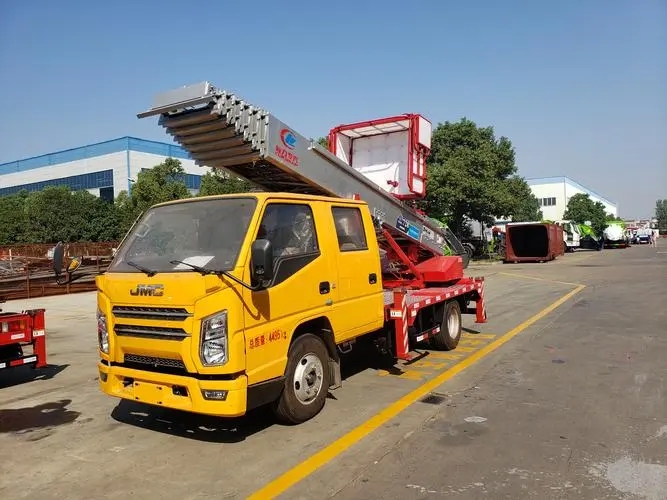 靖江附近云梯车出租 砂石搬运